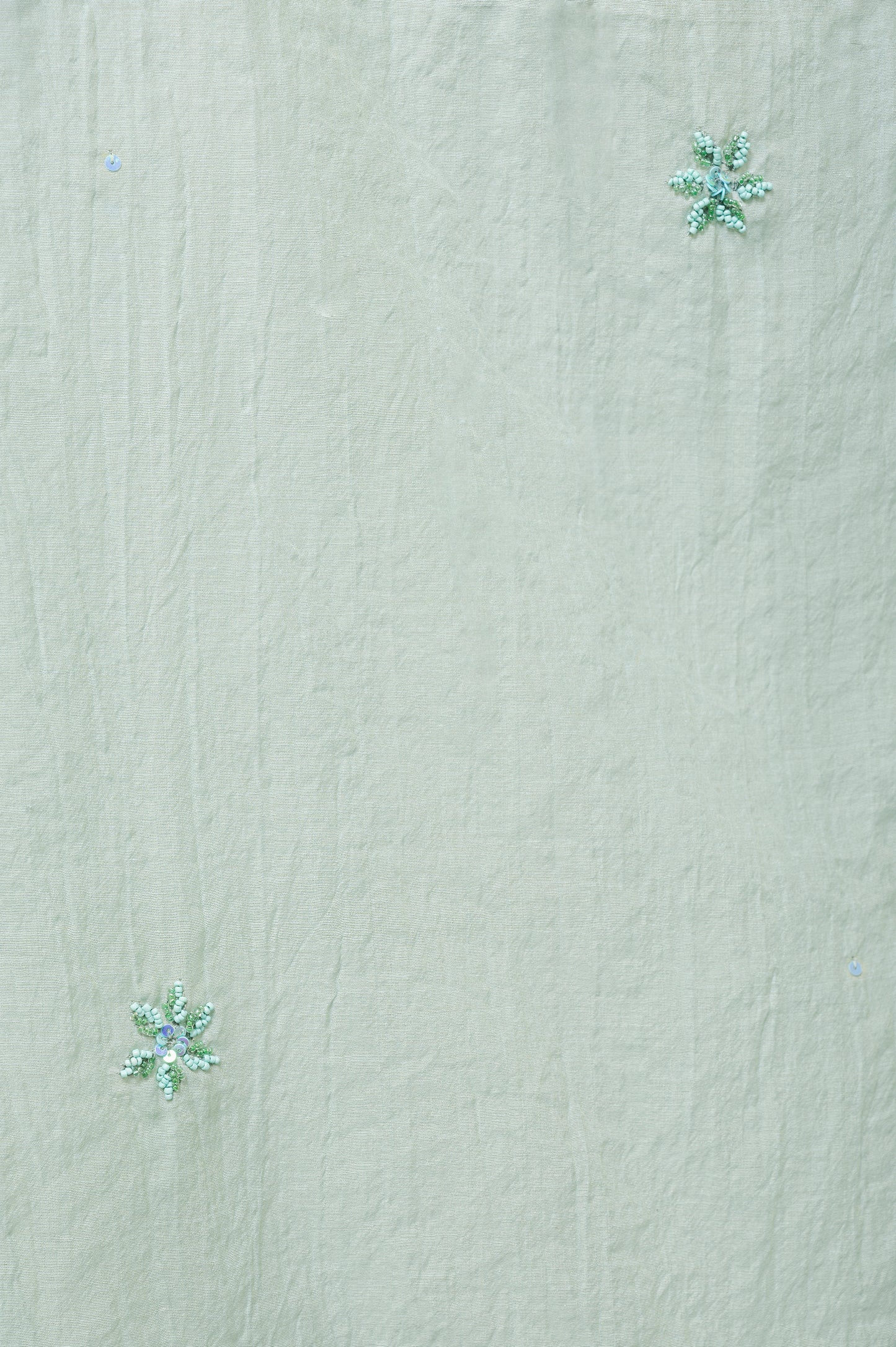 Sea Blue Zardozi Chanderi Dupatta