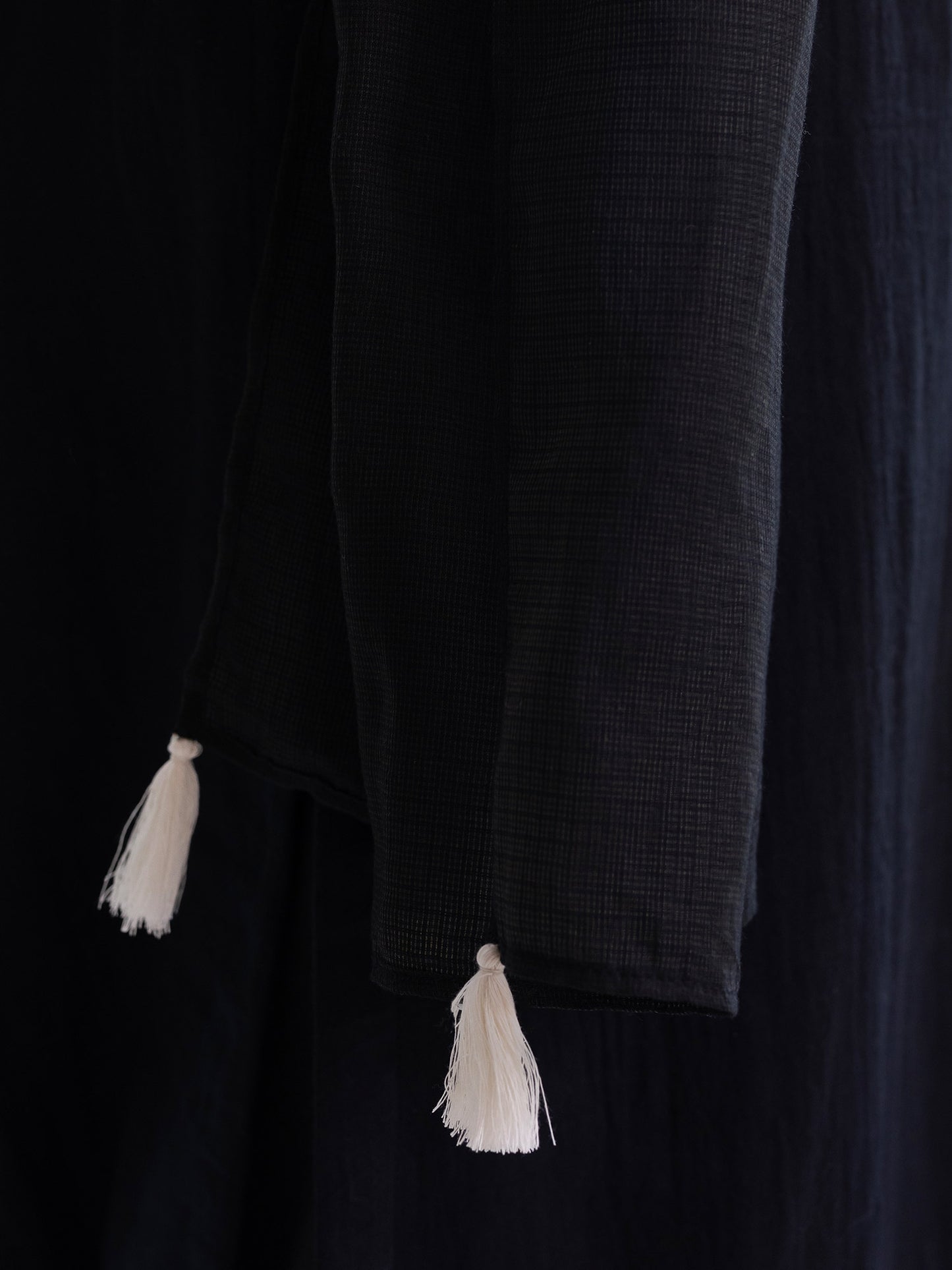 Black cotton doriwork co-ord set
