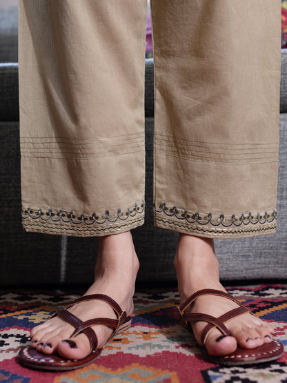 Sage green Cotton Pant